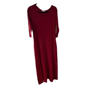 Chic Burgundy Maxi Dress